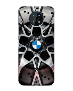 Чехол для Nokia G50 с картинкой «BMW — деталь диска»