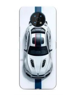 Чехол для Nokia G50 с картинкой «Вид сверху — BMW M»