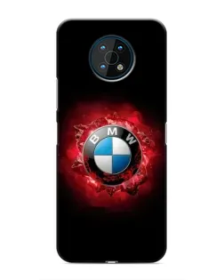 Чехол для Nokia G50 с картинкой «Логотип BMW — вспышка»