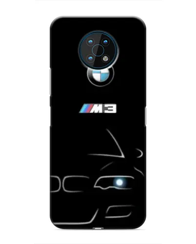 Чехол для Nokia G50 с картинкой «Минималистичный принт BMW M3» Чехол для Nokia G50 с картинкой «Минималистичный принт BMW M3»