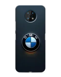 Чехол для Nokia G50 с картинкой «Логотип BMW — минимализм»