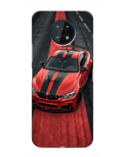 Чехол для Nokia G50 с картинкой «BMW на красной дорожке» Чехол для Nokia G50 с картинкой «BMW на красной дорожке»