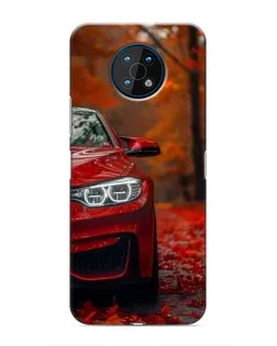 Чехол для Nokia G50 с картинкой «Осенняя BMW M4»