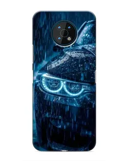 Чехол для Nokia G50 с картинкой «BMW под дождем»