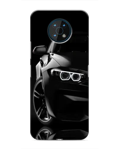Чехол для Nokia G50 с картинкой «Черная BMW — профиль» Чехол для Nokia G50 с картинкой «Черная BMW — профиль»