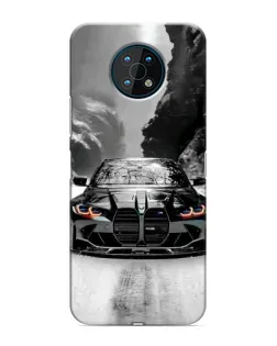Чехол для Nokia G50 с картинкой «BMW — акварельный дрифт»