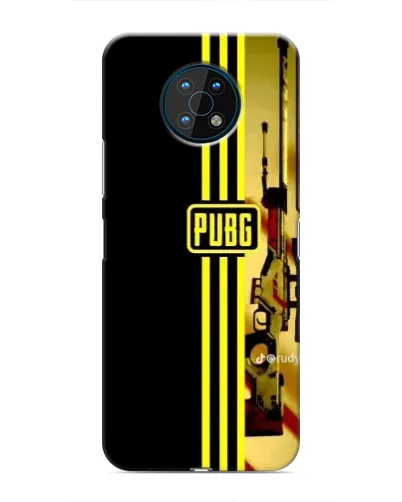 Чехол для Nokia G50 с картинкой «PUBG — камуфляжный шлем»