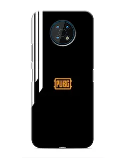 Чехол для Nokia G50 с картинкой «PUBG — вертикальные линии»