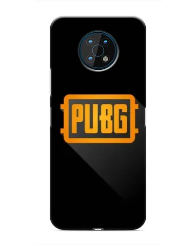 Чехол для Nokia G50 с картинкой «PUBG — рамка лого»