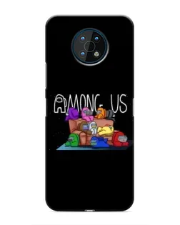 Чехол для Nokia G50 с картинкой «Логотип Among Us» Чехол для Nokia G50 с картинкой «Логотип Among Us»