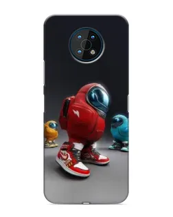 Чехол для Nokia G50 с картинкой «Among Us — 3D стиль»