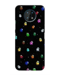 Чехол для Nokia G50 с картинкой «Экипаж Among Us»