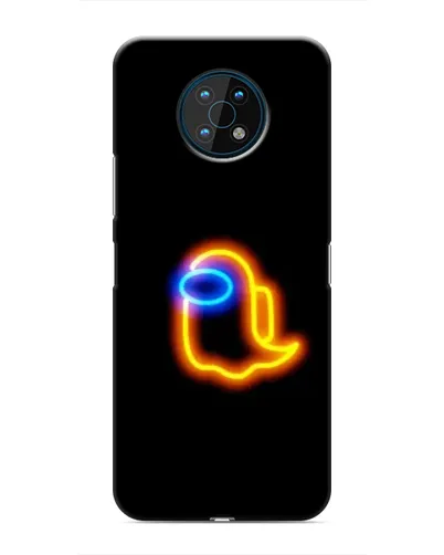 Чехол для Nokia G50 с картинкой «Among Us неоновое сияние»