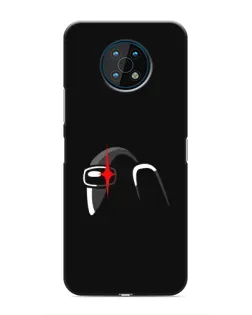 Чехол для Nokia G50 с картинкой «Among Us шлем»