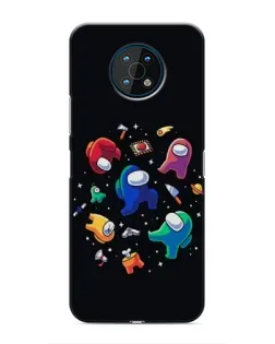 Чехол для Nokia G50 с картинкой «Among Us космос»