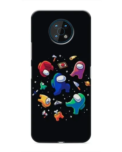 Чехол для Nokia G50 с картинкой «Among Us космос»