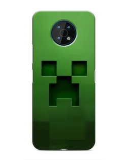 Чехол для Nokia G50 с картинкой «Крипер микро-дизайн»