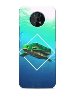 Чехол для Nokia G50 с картинкой «Черепаха Minecraft» Чехол для Nokia G50 с картинкой «Черепаха Minecraft»