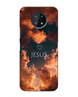 Чехол для Nokia G50 с картинкой «Сияние Имени Jesus»