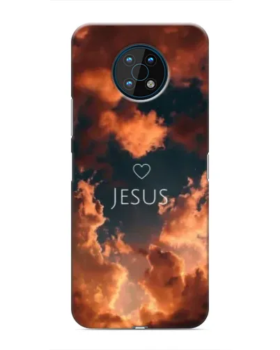 Чехол для Nokia G50 с картинкой «Сияние Имени Jesus»