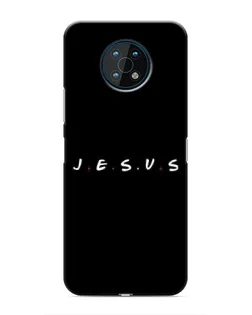 Чехол для Nokia G50 с картинкой «Точки веры J.E.S.U.S.»