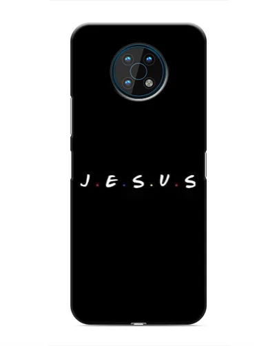 Чехол для Nokia G50 с картинкой «Точки веры J.E.S.U.S.»