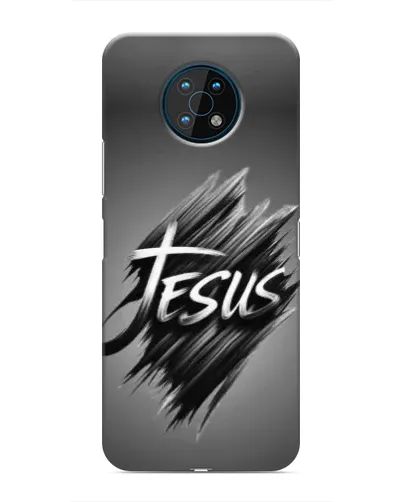 Чехол для Nokia G50 с картинкой «Надпись Jesus Graffiti»