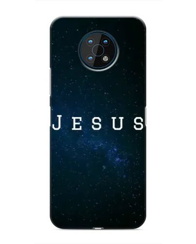Чехол для Nokia G50 с картинкой «Звездное небо Jesus»