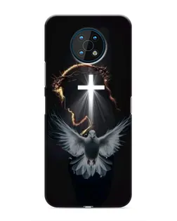 Чехол для Nokia G50 с картинкой «Голубь и Свет»