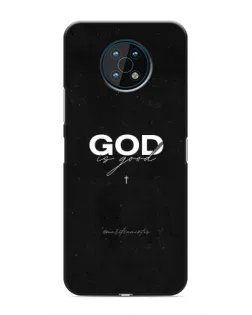 Чехол для Nokia G50 с картинкой «GOD — Бог над всем»
