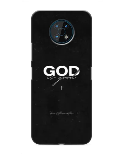 Чехол для Nokia G50 с картинкой «GOD — Бог над всем»