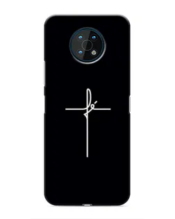 Чехол для Nokia G50 с картинкой «Тонкий крест» Чехол для Nokia G50 с картинкой «Тонкий крест»