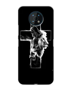Чехол для Nokia G50 с картинкой «Сияющий крест Jesus» Чехол для Nokia G50 с картинкой «Сияющий крест Jesus»