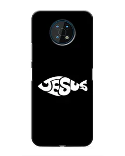 Чехол для Nokia G50 с картинкой «Рыба Jesus» Чехол для Nokia G50 с картинкой «Рыба Jesus»