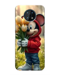 Чохол для Nokia G50 з картинкою «Міккі з тюльпанами» Чохол для Nokia G50 з картинкою «Міккі з тюльпанами»