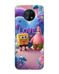 Чехол для Nokia G50 с картинкой «Губка Боб Патрик»