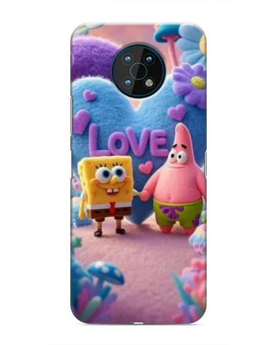 Чехол для Nokia G50 с картинкой «Губка Боб Патрик»