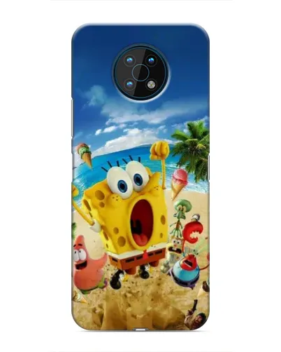 Чехол для Nokia G50 с картинкой «Развлечения на пляже»