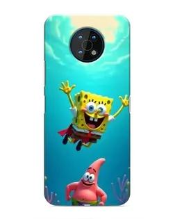Чехол для Nokia G50 с картинкой «Спанч Боб под водой» Чехол для Nokia G50 с картинкой «Спанч Боб под водой»