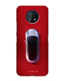 Чехол для Nokia G50 с картинкой «Tesla Top View»
