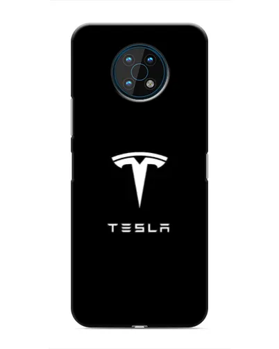 Чехол для Nokia G50 с картинкой «Tesla White Logo» Чехол для Nokia G50 с картинкой «Tesla White Logo»