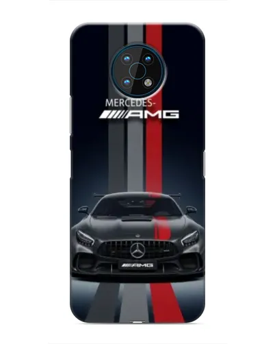 Чехол для Nokia G50 с картинкой «Mercedes — белый карбон» Чехол для Nokia G50 с картинкой «Mercedes — белый карбон»