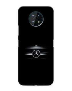 Чехол для Nokia G50 с картинкой «Mercedes — абстрактные линии»