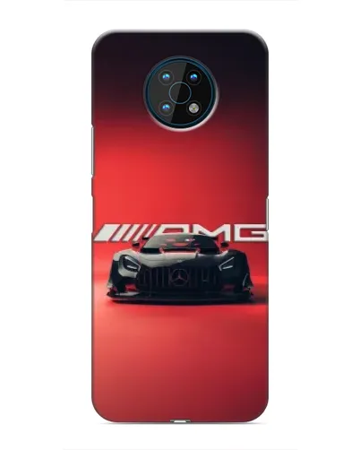 Чехол для Nokia G50 с картинкой «Mercedes AMG — красная линия» Чехол для Nokia G50 с картинкой «Mercedes AMG — красная линия»