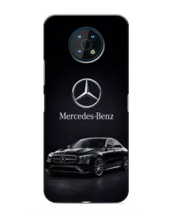Чехол для Nokia G50 с картинкой «Mercedes — решетка радиатора»