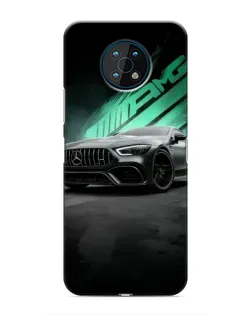 Чехол для Nokia G50 с картинкой «Темный Mercedes AMG»