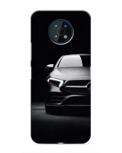 Чехол для Nokia G50 с картинкой «Свет фар Mercedes»