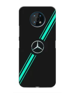 Чехол для Nokia G50 с картинкой «Спортивные линии Mercedes»