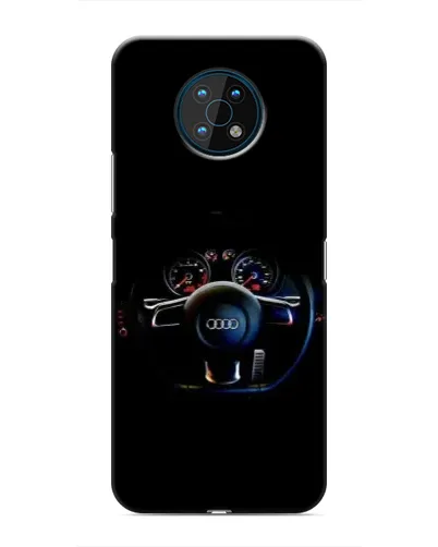Чехол для Nokia G50 с картинкой «Салон Audi — руль» Чехол для Nokia G50 с картинкой «Салон Audi — руль»