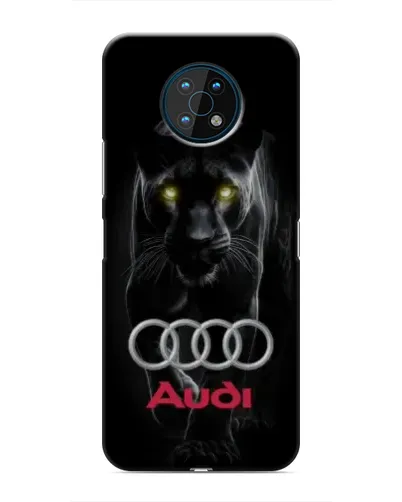Чехол для Nokia G50 с картинкой «Пантера и Audi» Чехол для Nokia G50 с картинкой «Пантера и Audi»